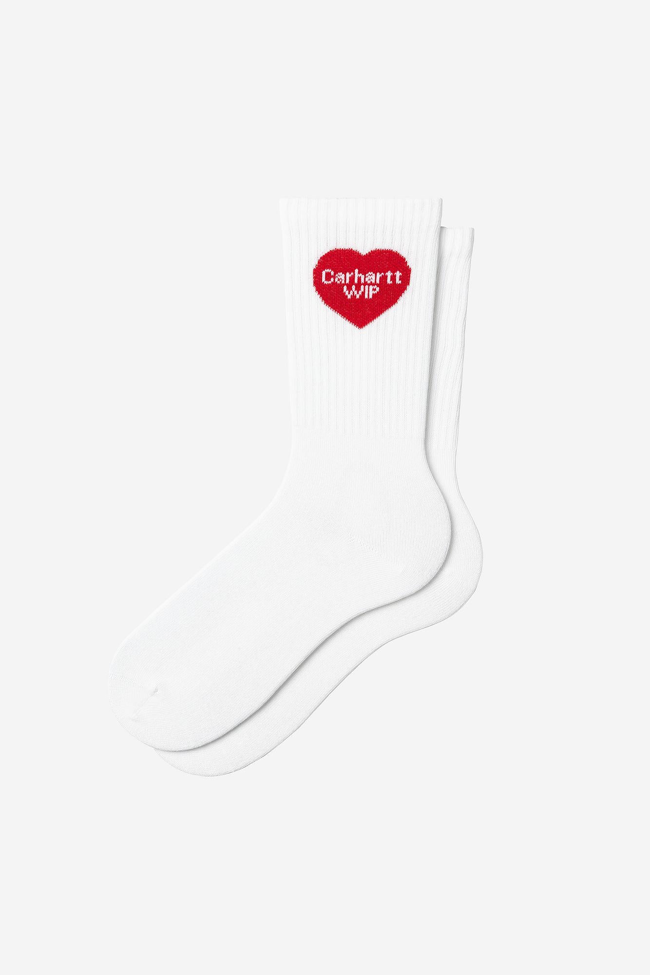 W Heart Socks