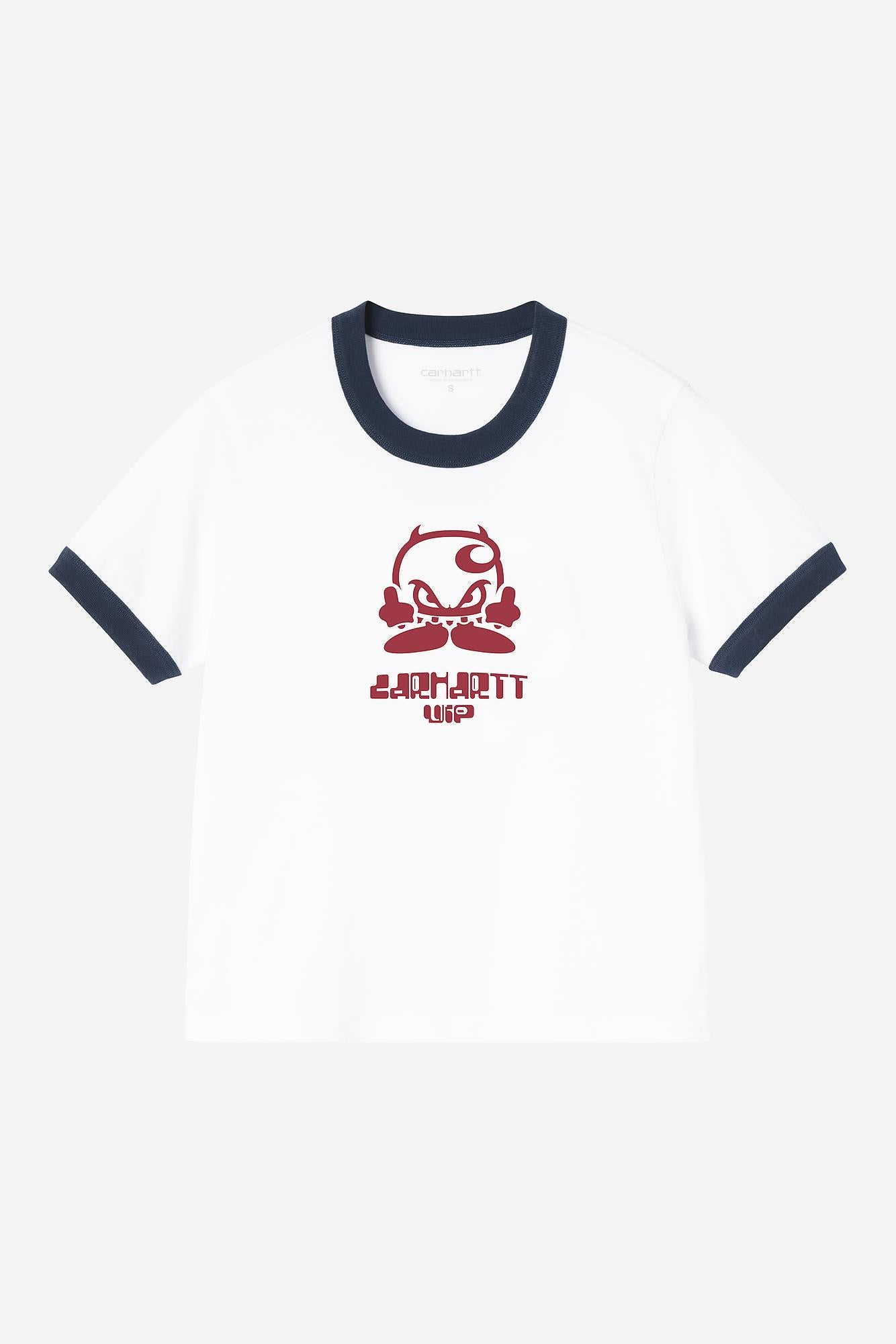 W S/S Stinker Ringer T-Shirt (heavy stone wash)