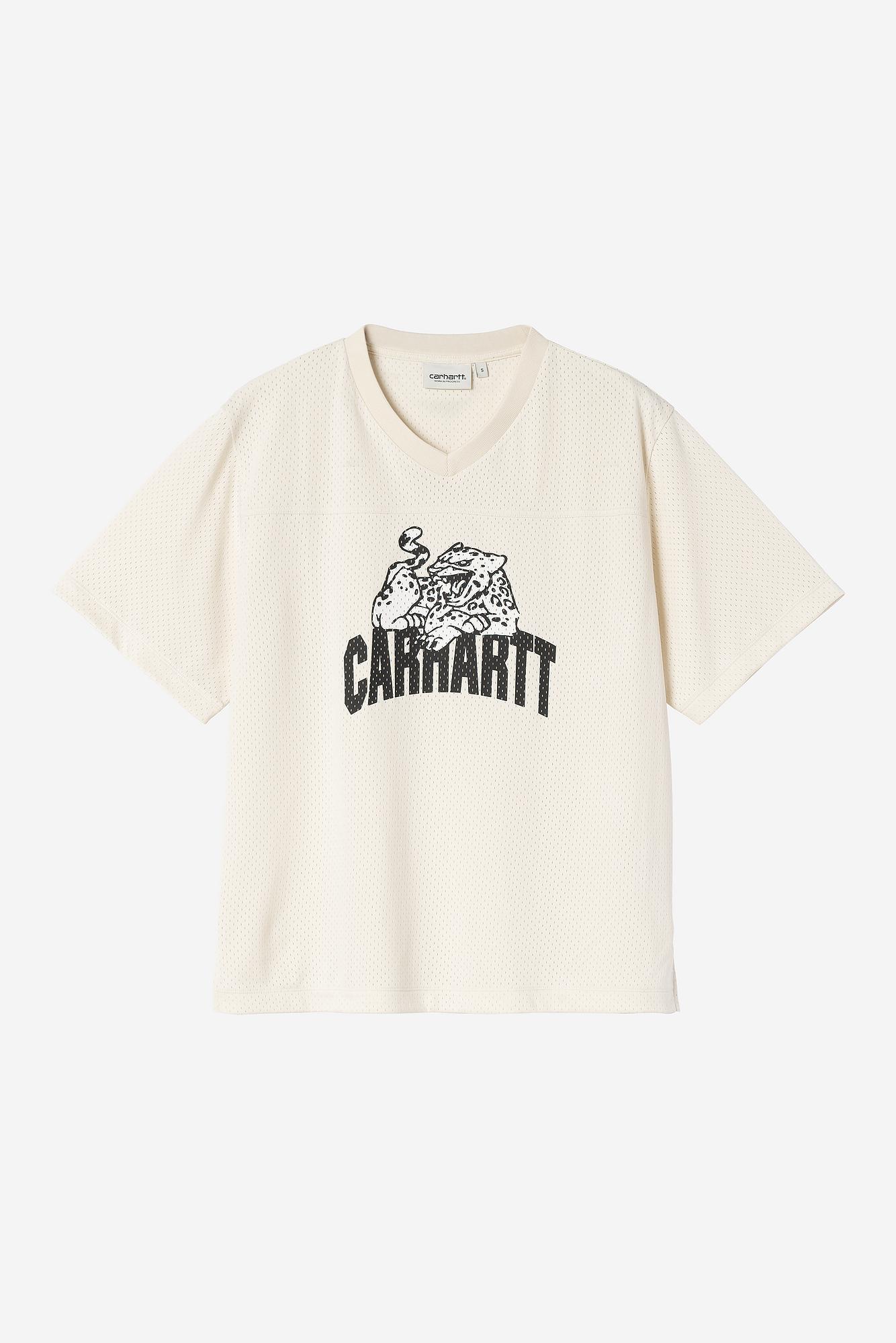 W S/S Feline Mesh T-Shirt