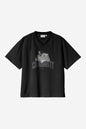 W S/S Feline Mesh T-Shirt