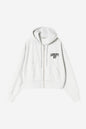 W Hooded University WIP Script Jacket