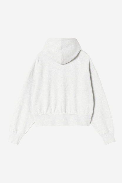W Hooded University WIP Script Jacket