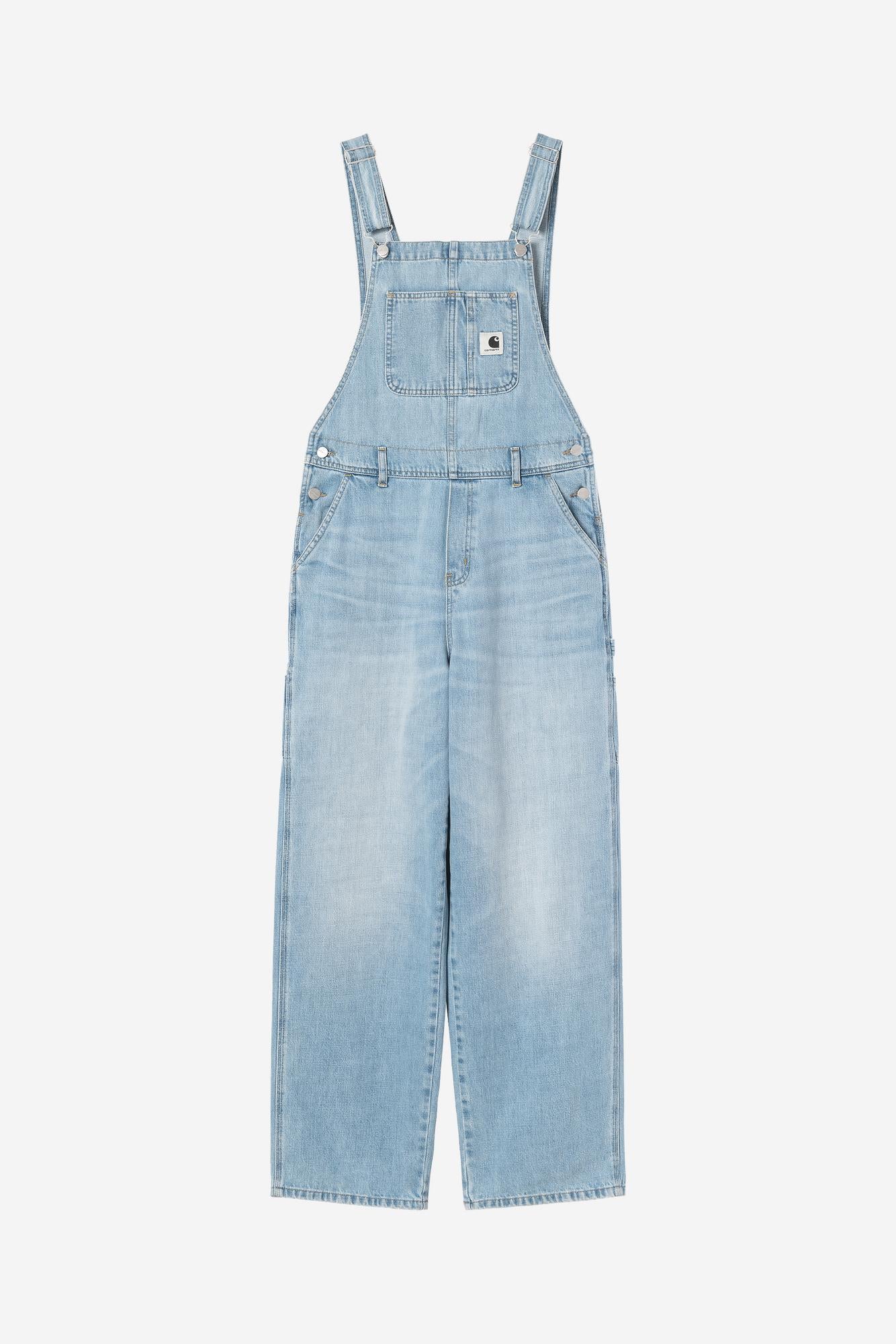 W Brandon SK Bib Overall (heavy burst washed)