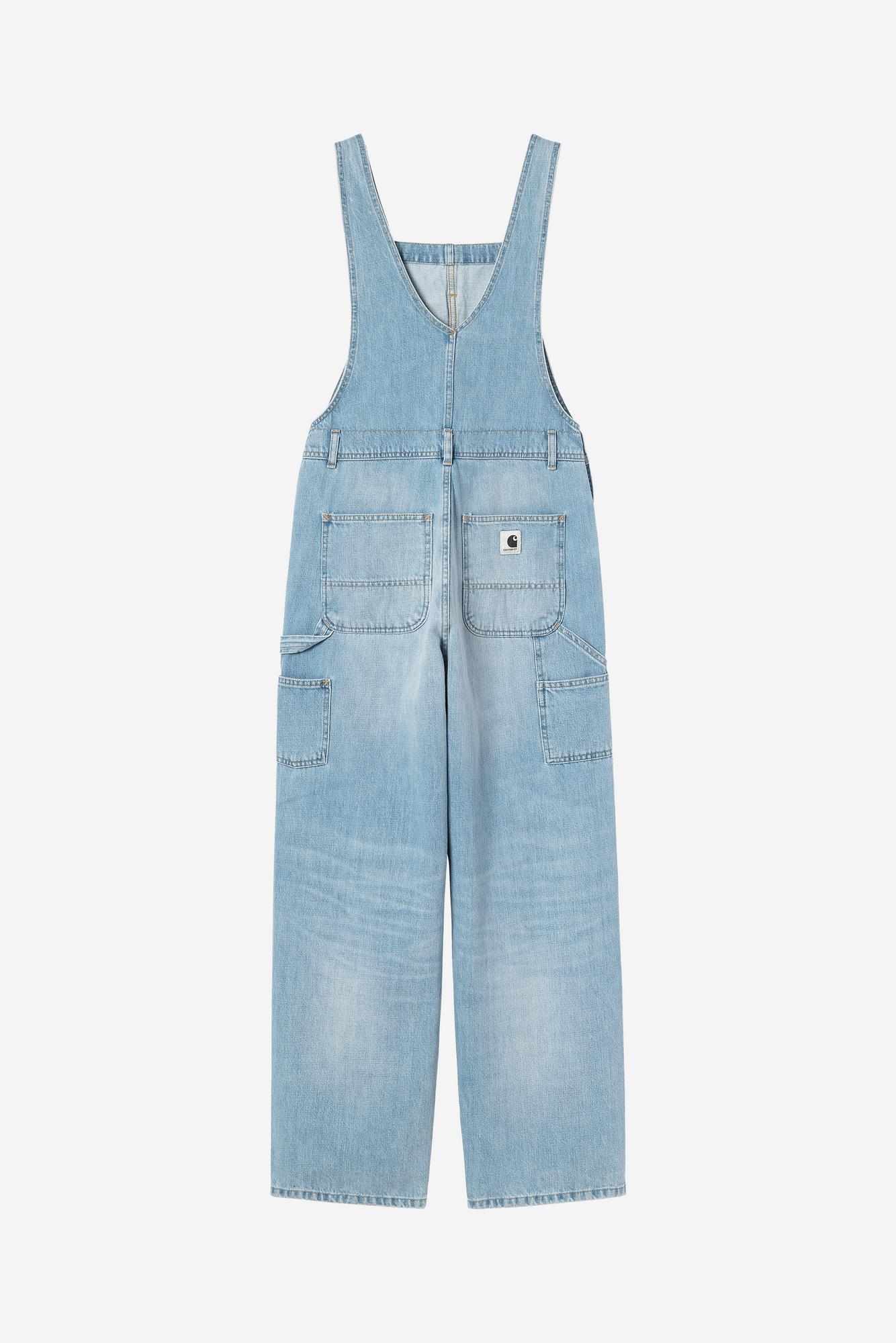 W Brandon SK Bib Overall (heavy burst washed)
