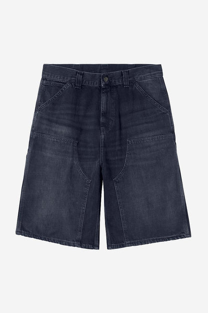 OG Double Knee Short (dark destroy wash)
