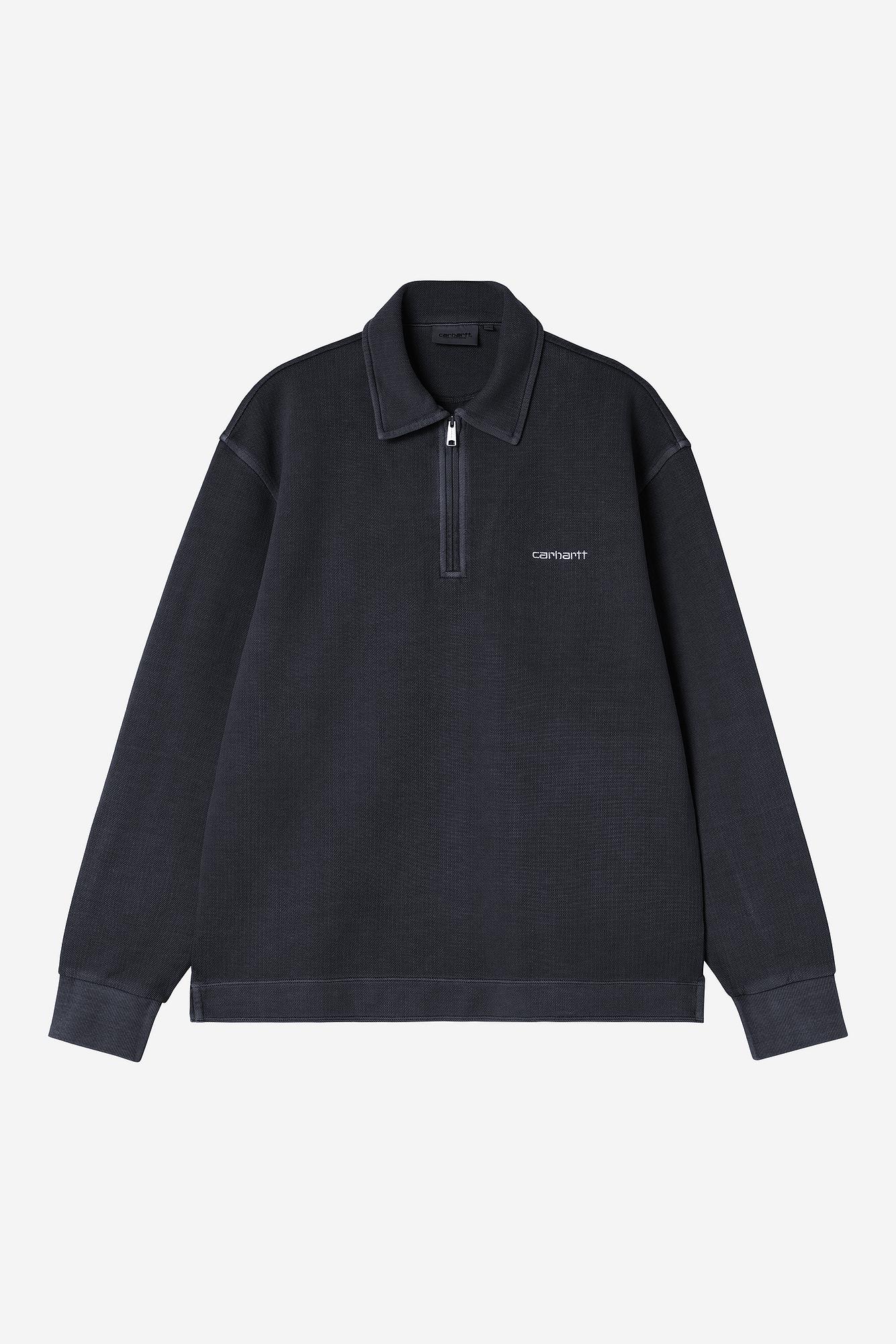 Piqué Script Sweat (garment dyed)
