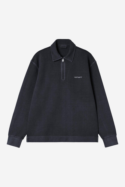 Piqué Script Sweat (garment dyed)
