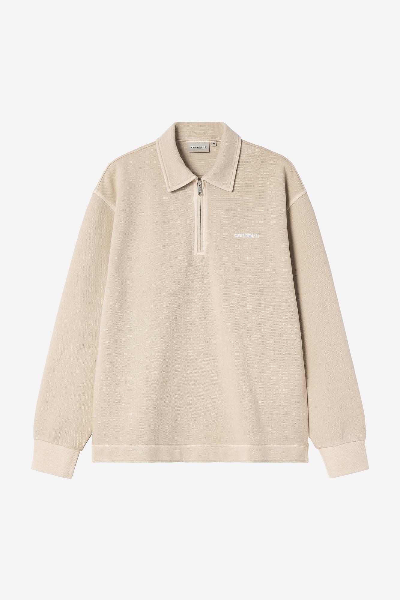 Piqué Script Sweat (garment dyed)