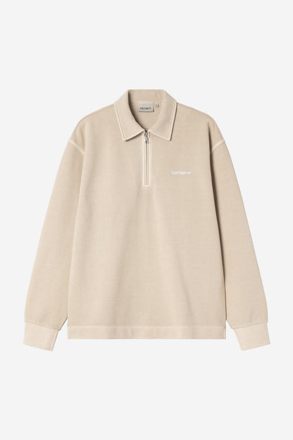 Piqué Script Sweat (garment dyed)