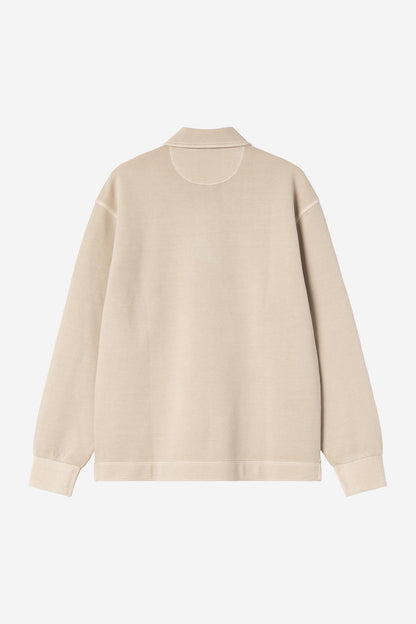 Piqué Script Sweat (garment dyed)