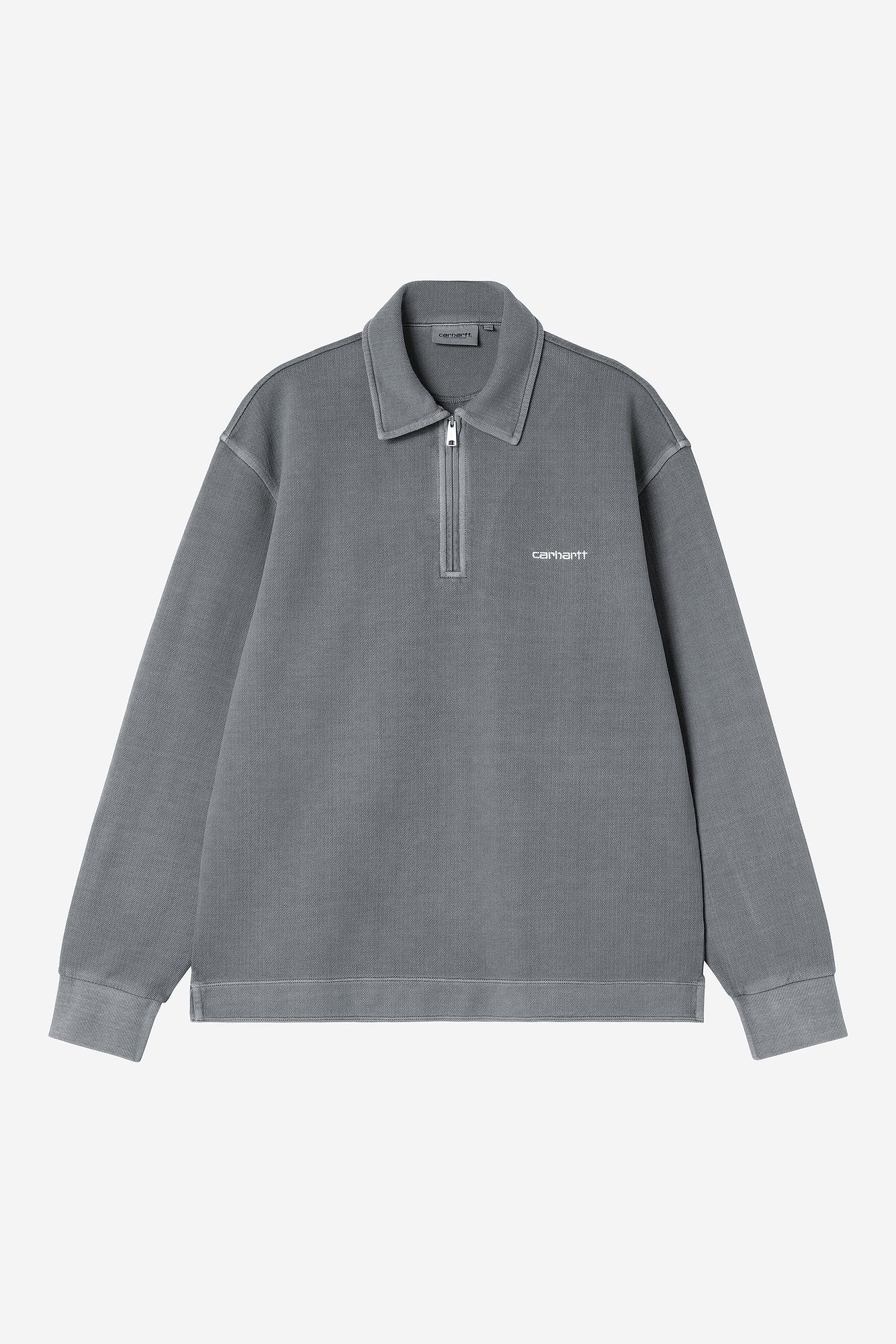 Piqué Script Sweat (garment dyed)