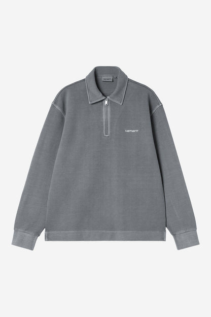 Piqué Script Sweat (garment dyed)