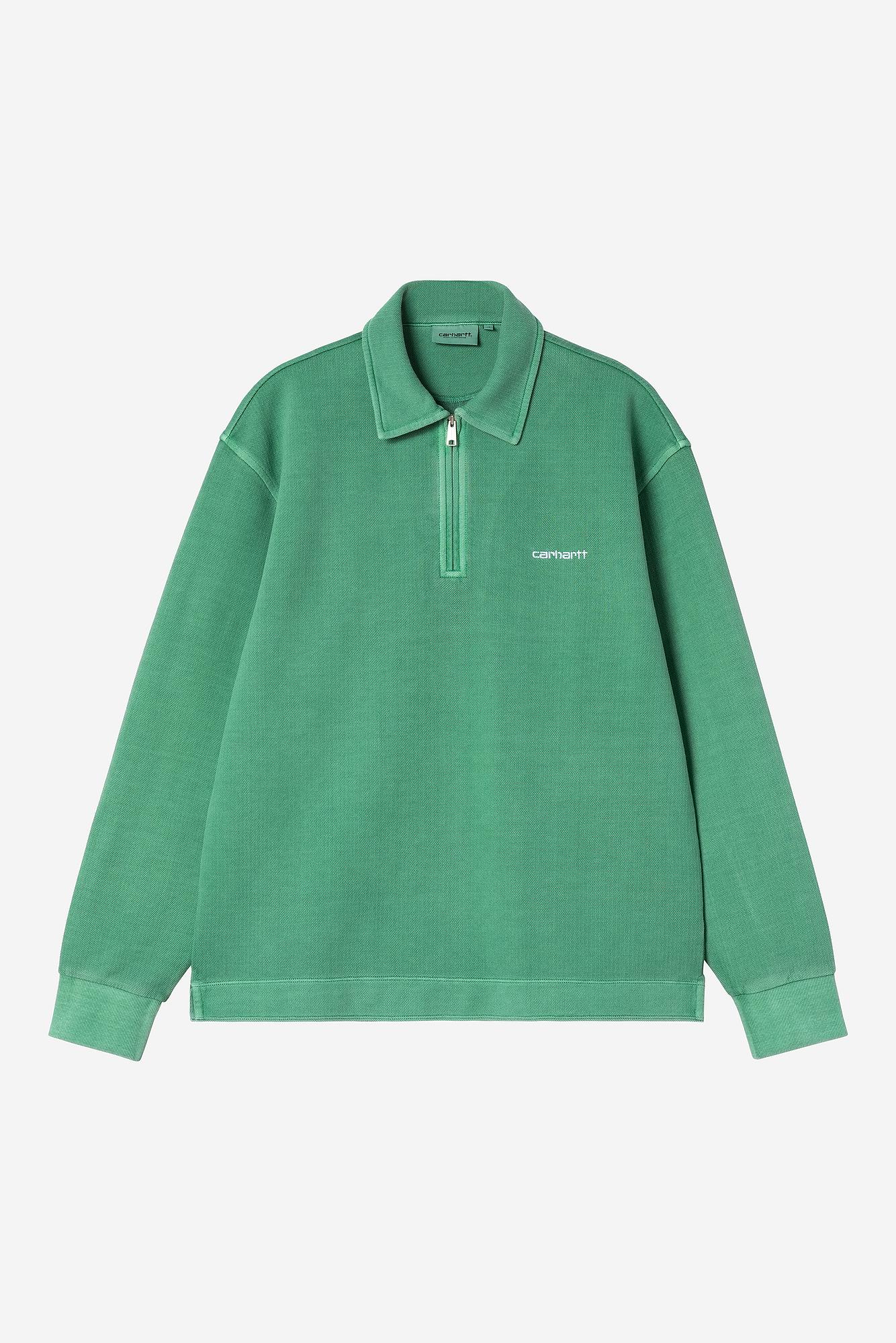 Piqué Script Sweat (garment dyed)