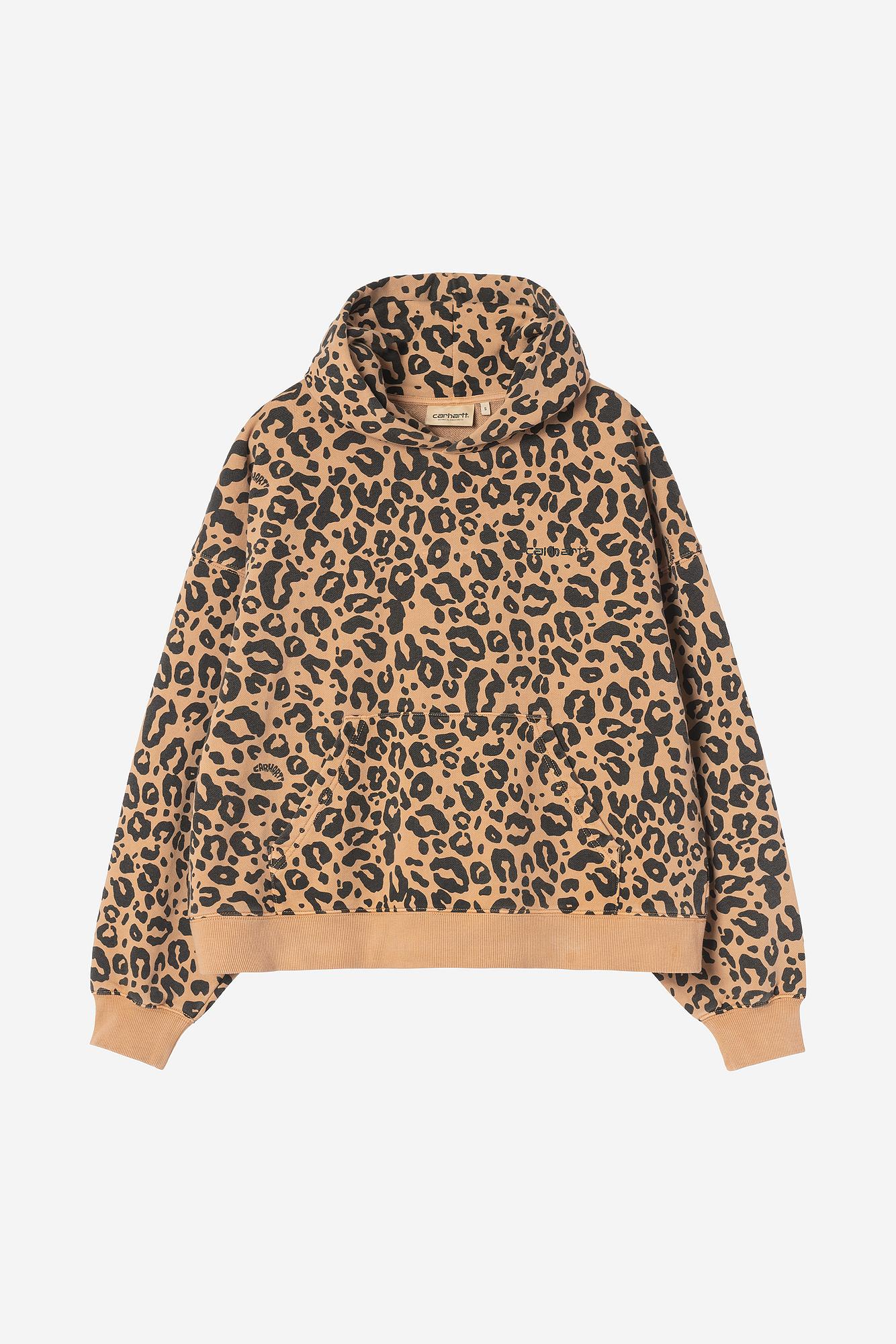 W Hooded Panther Sweat (garment dyed)