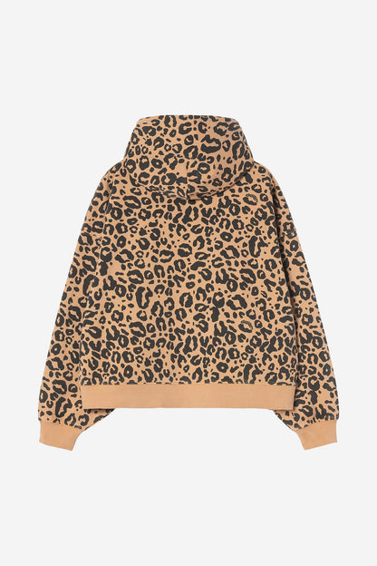 W Hooded Panther Sweat (garment dyed)