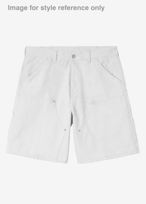 Double Knee Short (heavy stone wash)